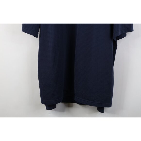 Adidas Golf Mens 3XL Sun Faded Block M University of Michigan Football Polo Blue - Picture 3 of 16